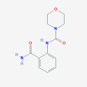 N-(2-carbamoylphenyl)morpholine-4-carboxamide