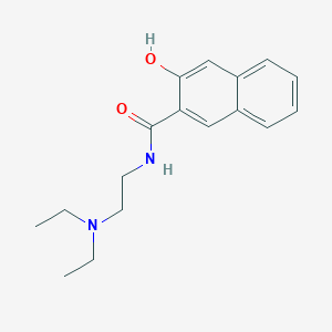 molecular formula C17H22N2O2 B1633679 N-[2-(diethylamino)ethyl]-3-hydroxynaphthalene-2-carboxamide 