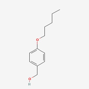 molecular formula C12H18O2 B1633687 4-Pentyloxybenzyl alcohol CAS No. 81720-38-9