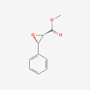 molecular formula C10H10O3 B1633695 methyl (2S,3S)-3-phenyloxirane-2-carboxylate CAS No. 40956-18-1