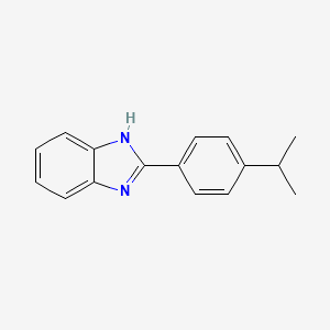 molecular formula C16H16N2 B1633714 2-(4-isopropylphenyl)-1H-benzimidazole 