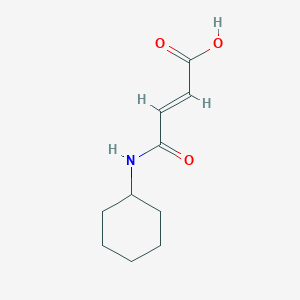 molecular formula C10H15NO3 B1633730 (2E)-4-(cyclohexylamino)-4-oxobut-2-enoic acid CAS No. 24564-83-8