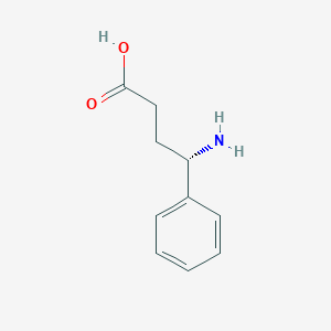 molecular formula C10H13NO2 B1633735 (S)-4-Amino-4-phenyl-butyric acid 