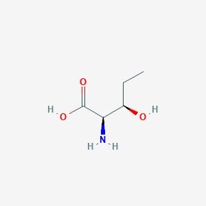 molecular formula C5H11NO3 B1633760 (2R,3R)-2-amino-3-hydroxypentanoic acid 