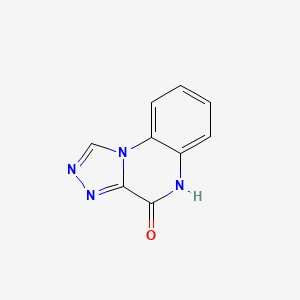 molecular formula C9H6N4O B1633774 [1,2,4]triazolo[4,3-a]quinoxalin-4(5H)-one 
