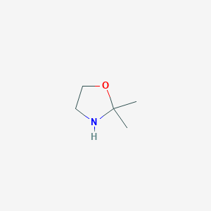 molecular formula C5H11NO B1633789 Oxazolidine, 2,2-dimethyl- 