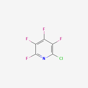 molecular formula C5ClF4N B1633835 2-Chloro-3,4,5,6-tetrafluoropyridine CAS No. 28906-41-4