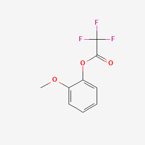 Acetic acid, trifluoro-, 2-methoxyphenyl ester