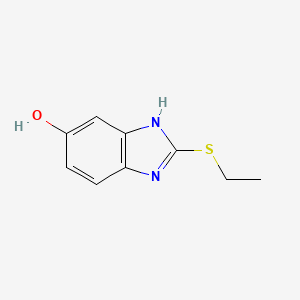 1H-Benzimidazol-6-ol, 2-(ethylthio)-