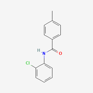 molecular formula C14H12ClNO B1633885 N-(2-chlorophenyl)-4-methylbenzamide 