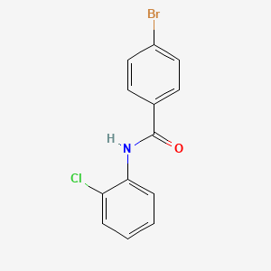 molecular formula C13H9BrClNO B1633901 4-bromo-N-(2-chlorophenyl)benzamide 
