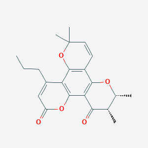 molecular formula C22H24O5 B1633904 Calanolide D 