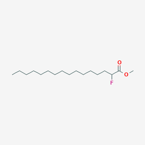 molecular formula C17H33FO2 B1633910 Methyl 2-fluorohexadecanoate CAS No. 137676-82-5