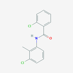 molecular formula C14H11Cl2NO B1633913 2-chloro-N-(3-chloro-2-methylphenyl)benzamide 