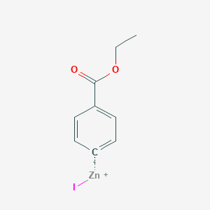 B163393 4-(Ethoxycarbonyl)phenylzinc iodide CAS No. 131379-16-3