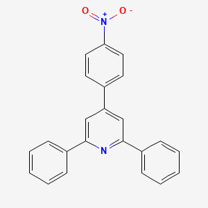 molecular formula C23H16N2O2 B1633931 4-(4-Nitrophenyl)-2,6-diphenylpyridine 