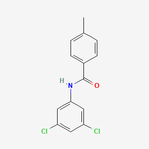 molecular formula C14H11Cl2NO B1633940 N-(3,5-dichlorophenyl)-4-methylbenzamide 