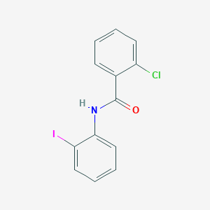 2-Chloro-N-(2-iodo-phenyl)-benzamide