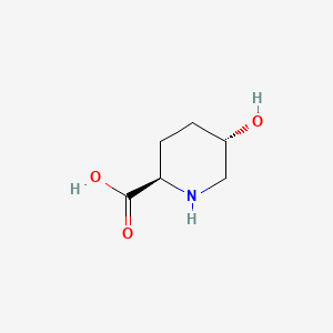 molecular formula C6H11NO3 B1633983 (2R,5S)-5-羟基哌啶-2-羧酸 CAS No. 17027-46-2