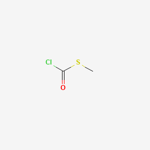 molecular formula C2H3ClOS B1633990 S-Methyl chlorothioformate CAS No. 2812-72-8