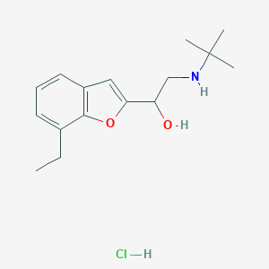 molecular formula C16H24ClNO2 B016340 布夫罗洛尔盐酸盐 CAS No. 60398-91-6