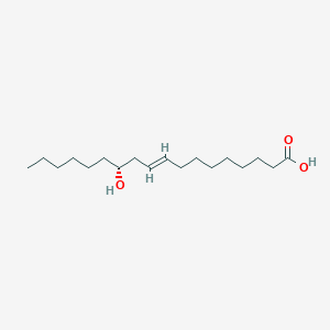 molecular formula C18H34O3 B163400 蓖麻油酸 CAS No. 540-12-5