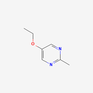 molecular formula C7H10N2O B1634024 5-Ethoxy-2-methylpyrimidine 