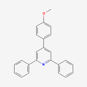 molecular formula C24H19NO B1634037 4-(4-Methoxyphenyl)-2,6-diphenylpyridine 