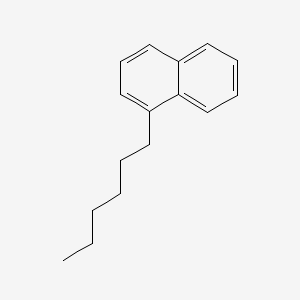 molecular formula C16H20 B1634069 1-Hexylnaphthalene CAS No. 36511-73-6