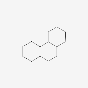 molecular formula C14H24 B1634074 Tetradecahydrophenanthrene CAS No. 2108-89-6