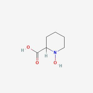 molecular formula C6H11NO3 B1634089 1-Hydroxypiperidine-2-carboxylic acid CAS No. 35285-20-2