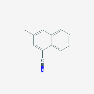 molecular formula C12H9N B1634098 3-Methylnaphthalene-1-carbonitrile CAS No. 77417-07-3