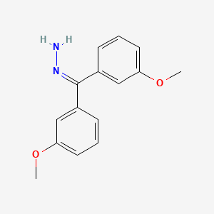 Methanone, bis(3-methoxyphenyl)-, hydrazone