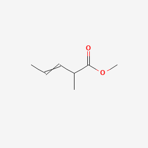 3-Pentenoic acid, 2-methyl-, methyl ester