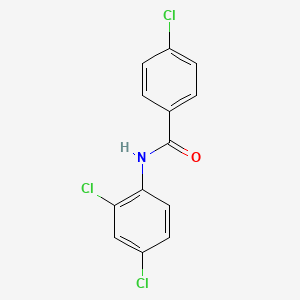 molecular formula C13H8Cl3NO B1634144 4-chloro-N-(2,4-dichlorophenyl)benzamide 