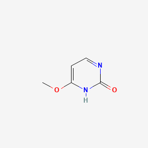 molecular formula C5H6N2O2 B1634170 4-O-Methyluracil-1-yl CAS No. 133762-82-0