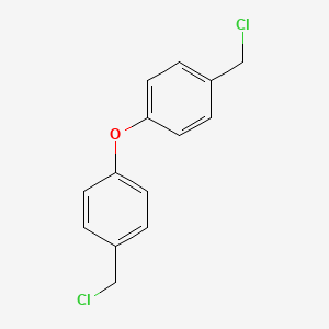 molecular formula C14H12Cl2O B1634177 1-(Chloromethyl)-4-[4-(chloromethyl)phenoxy]benzene CAS No. 28259-88-3