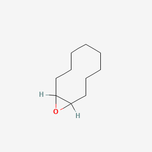 molecular formula C10H18O B1634178 11-Oxabicyclo[8.1.0]undecane CAS No. 29587-92-6