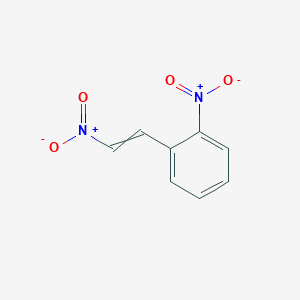 molecular formula C8H6N2O4 B1634180 beta,2-Dinitrostyrene 