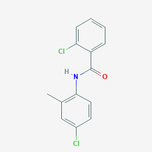 2-chloro-N-(4-chloro-2-methylphenyl)benzamide