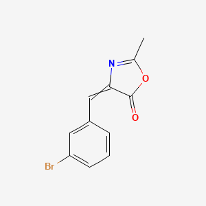 molecular formula C11H8BrNO2 B1634217 4-[(3-Bromophenyl)methylidene]-2-methyl-1,3-oxazol-5-one 