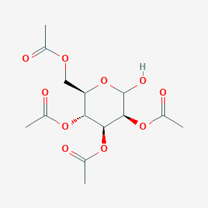 molecular formula C14H20O10 B163422 2,3,4,6-Tetra-O-acetyl-D-mannopyranose CAS No. 140147-37-1