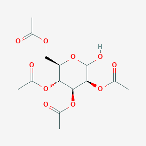 molecular formula C14H20O10 B163422 2,3,4,6-四-O-乙酰基-D-甘露吡喃糖 CAS No. 140147-37-1