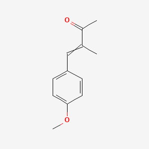 molecular formula C12H14O2 B1634249 4-(4-Methoxyphenyl)-3-methylbut-3-en-2-one 
