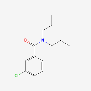 B1634275 3-chloro-N,N-dipropylbenzamide CAS No. 5552-80-7