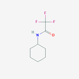 molecular formula C8H12F3NO B1634306 N-Cyclohexyl-2,2,2-trifluoroacetamide 