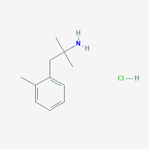 2-Methyl-1-(2-methylphenyl)propan-2-amine hydrochloride