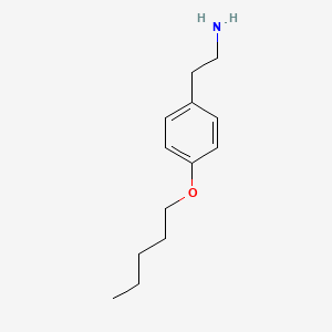 2-(4-Pentoxyphenyl)ethanamine