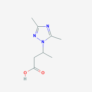3-(3,5-Dimethyl-[1,2,4]triazol-1-yl)-butyric acid
