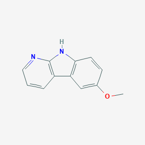 molecular formula C12H10N2O B1634383 6-Methoxy-9H-pyrido[2,3-b]indole 